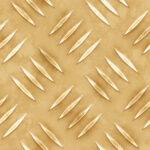 Seamless Metallic Brass Diamond Surface Texture