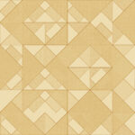 Seamless Decorative Shine Brass Geometry Background Texture