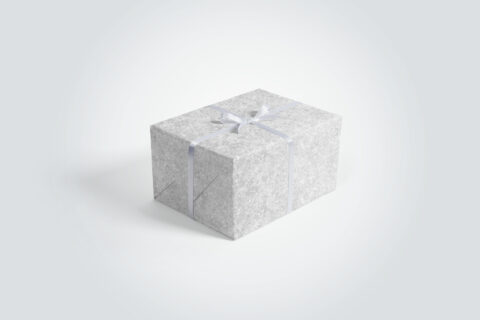 20 Galvanized Metal Background Textures Gift Wrapping Paper Box Mockup