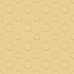 Seamless Decorative Bubbles Brass Texture Metal Plate