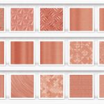 30 Copper Background Textures Samples Shelves Showcase Preview Set 1