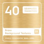 40 Brass Background Textures Square