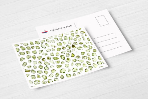 Postcard Olivine Background Textures Modern Poster Preview