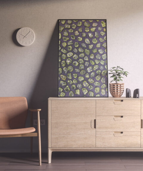 Entryway Olivine Background Textures Modern Poster Preview