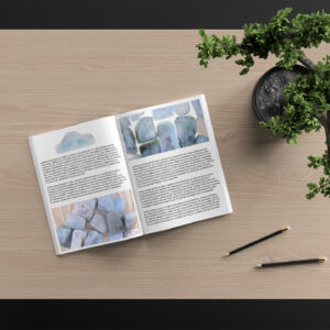 Larimar Background Textures Modern Magazine Article Illustration Preview
