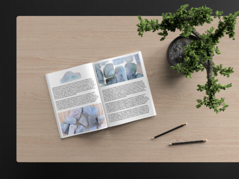 Larimar Background Textures Modern Magazine Article Illustration Preview