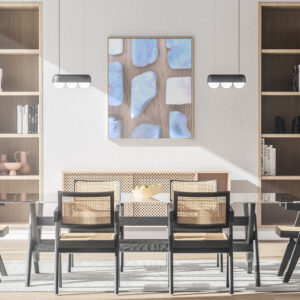 Kitchen & Dining Larimar Background Textures Modern Poster Preview