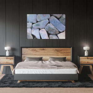 Dark Bedroom Larimar Background Textures Modern Poster Preview
