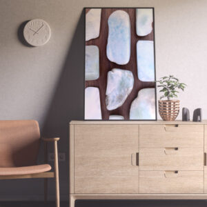 Entryway Larimar Background Textures Modern Poster Preview