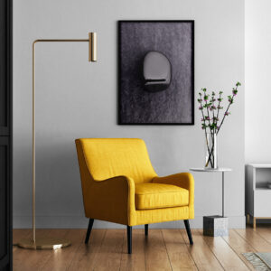 Entryway Black Tourmaline Background Textures Modern Poster Preview