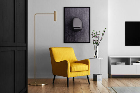 Entryway Black Tourmaline Background Textures Modern Poster Preview