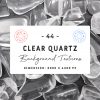 Clear Quartz Background Textures Square Cover Preview