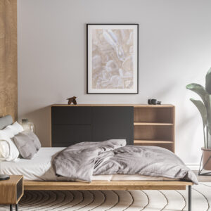 Bedroom Clear Quartz Background Textures Modern Poster Preview