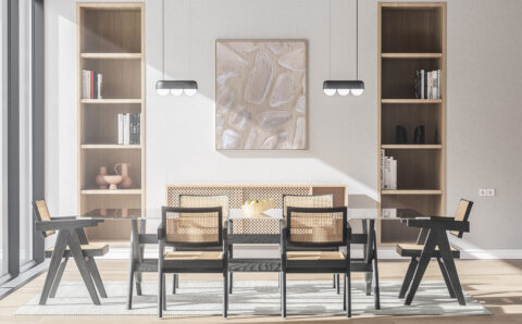 Kitchen & Dining Clear Quartz Background Textures Modern Poster Preview