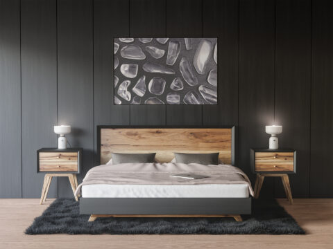 Bedroom Clear Quartz Background Textures Modern Poster Preview