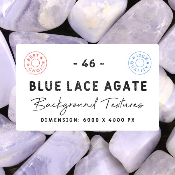 46 Blue Lace Agate Background Textures Cover