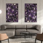 Amethyst Background Textures Interior Poster Preview