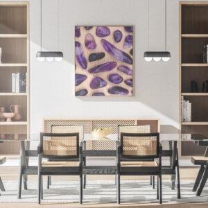 Amethyst Background Textures Interior Poster Preview