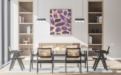 Amethyst Background Textures Interior Poster Preview