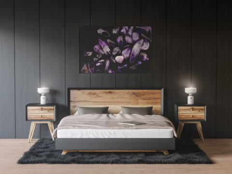 Amethyst Background Textures Interior Poster Preview