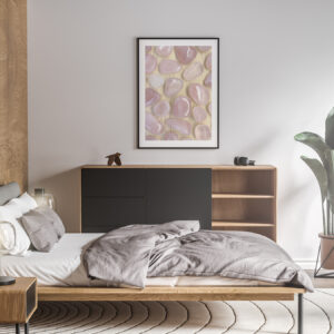 Bedroom Rose Quartz Background Textures Modern Poster Preview