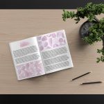 Rose Quartz Background Textures Magazine Article Preview