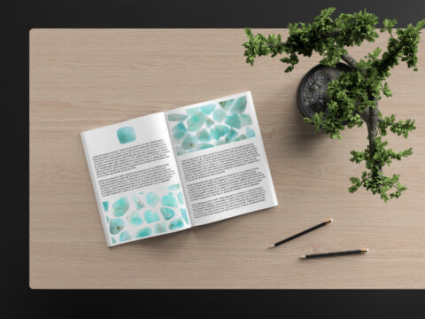 Amazonite Background Textures Book Article Preview