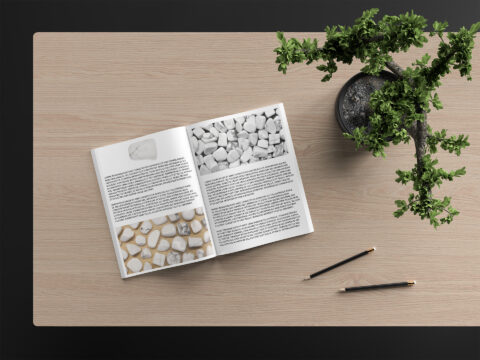 Turquoise Background Textures Magazine Article Preview