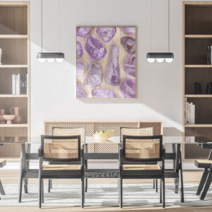 Kitchen Rutilated Amethyst Background Textures Modern Poster Preview