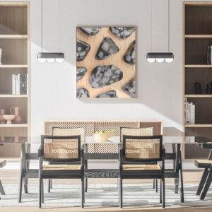 Kitchen Snowflake Background Textures Modern Poster Preview