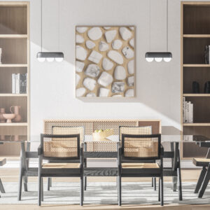 Kitchen White Turquoise Background Textures Modern Poster Preview