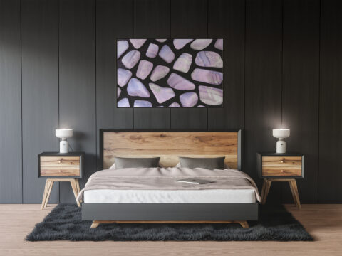 Bedroom Blue Lace Agate Background Textures Modern Poster Preview