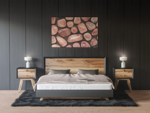 Bedroom Rose Quartz Background Textures Modern Poster Preview