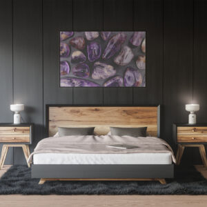 Bedroom Rutilated Amethyst Background Textures Modern Poster Preview