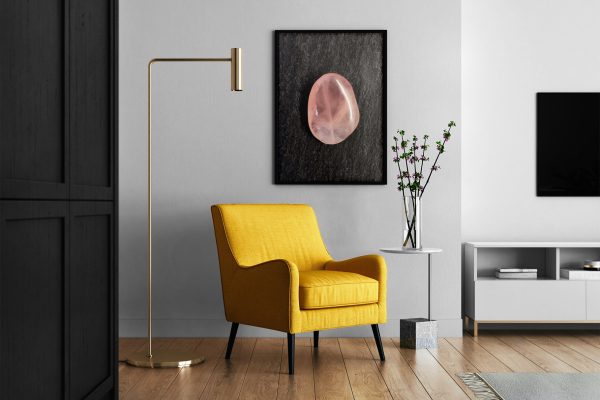 Living Room Rose Quartz Background Textures Modern Poster Preview
