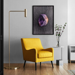 Living Room Rutilated Amethyst Background Textures Modern Poster Preview