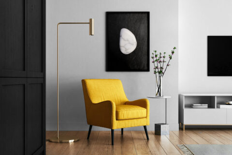 Living Room White Turquoise Background Textures Modern Poster Preview