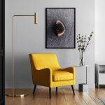 Living Room Gold Obsidian Background Textures Modern Poster Preview