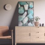 Amazonite Background Textures Interior Poster Preview