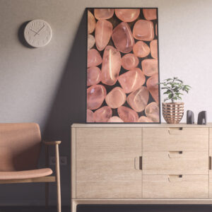 Living Room Rose Quartz Background Textures Modern Poster Preview