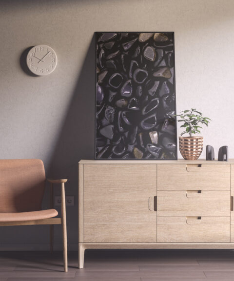 Living Room Gold Obsidian Background Textures Modern Poster Preview