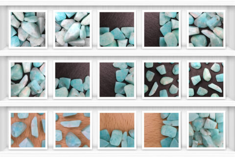 Amazonite Background Textures Showcase Shelfs