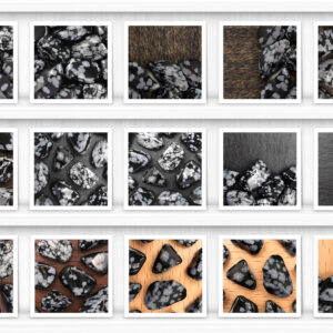Snowflake Background Textures Samples Showcase Shelfs Preview