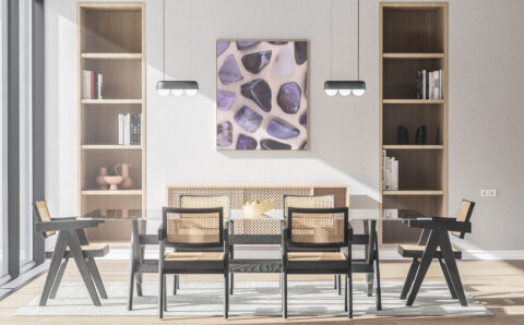 Kitchen & Dining Sugilite Background Textures Modern Poster Preview
