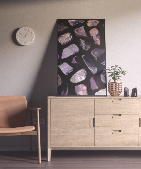 Entryway Sugilite Background Textures Modern Poster Preview