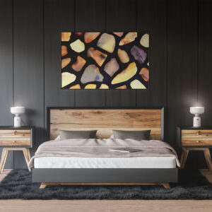 Bedroom Amber Background Textures Modern Poster Preview