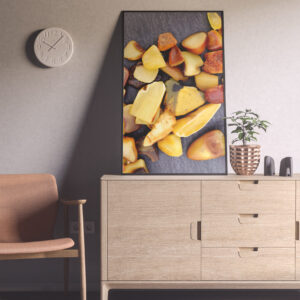 Entryway Amber Background Textures Modern Poster Preview