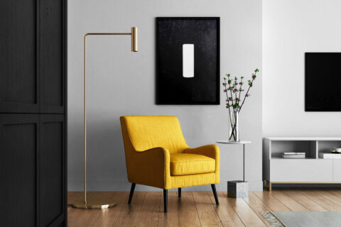 Living Room White Coral Background Textures Modern Poster Preview