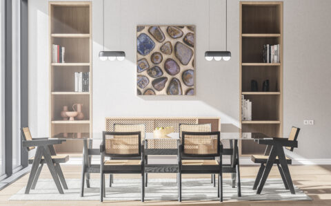 Kitchen & Dining Bronzite Background Textures Modern Poster Preview