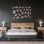 Bedroom Bronzite Background Textures Modern Poster Preview